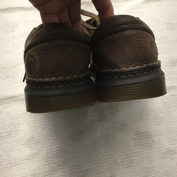 Dr. Martens Perry Oxford Leather Lace Up Shoes Size M8 W9 - Picture 7 of 13